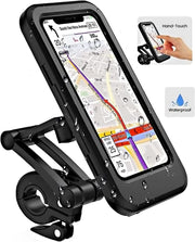 Adjustable Waterproof Motorcycle Bicycle Phone Holder