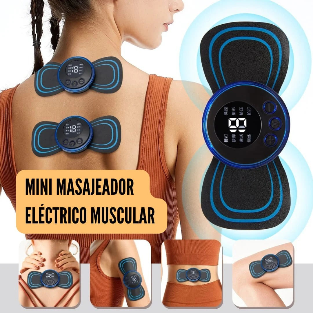 MASAJEADOR PARCHE ADHESIVO RECARGABLE