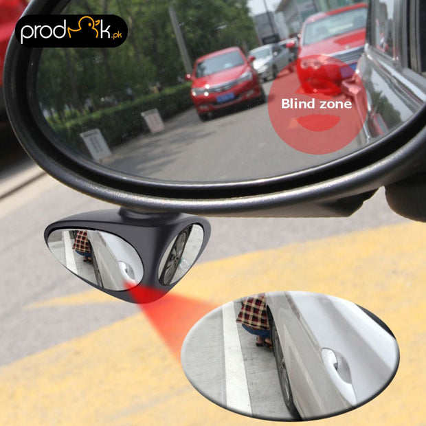 360 Degree Rotatable Side Car Blind Spot Convex Mirror